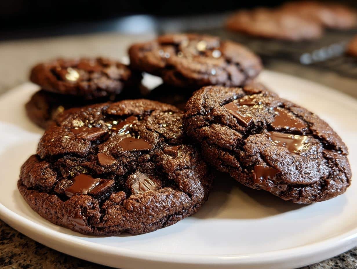 Brown Butter Double Chocolate: Amazing 15-min Cookies - Brown Butter Double Chocolate - additional detail