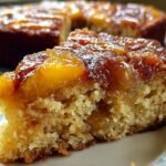 Brown Sugar Peach Cake