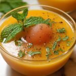 Cold Melon Soup Basil
