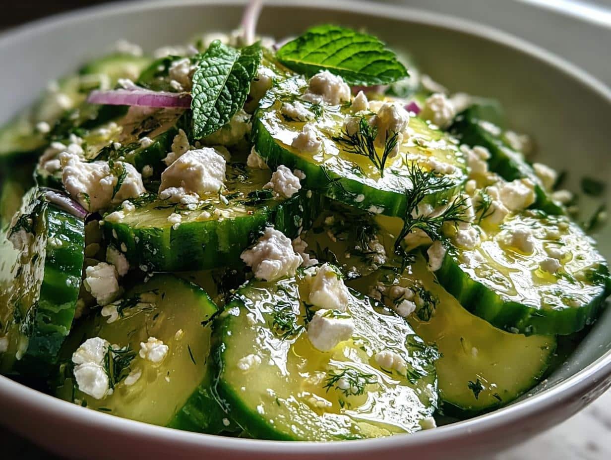 Cucumber Feta Salad