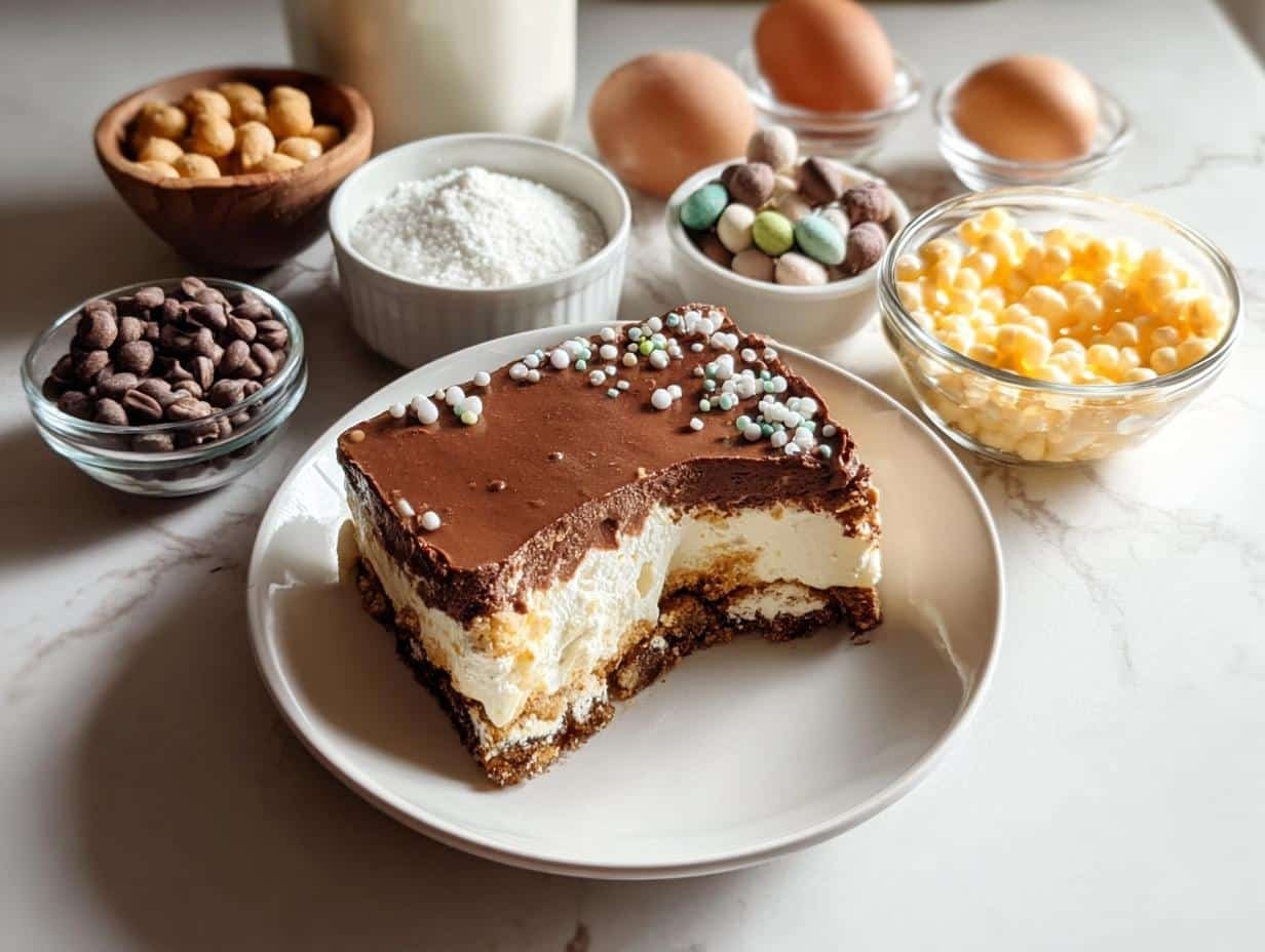 Easter Chocolate Lasagna