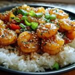Honey Garlic Shrimp Rice