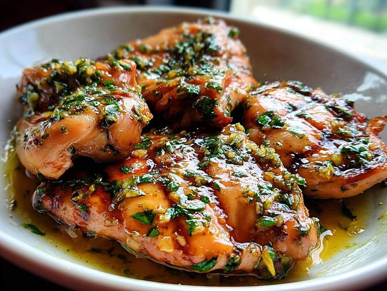 Lemon Ginger Soy Marinated Chicken: 7 Tasty - Lemon Ginger Soy Marinated - main visual representation