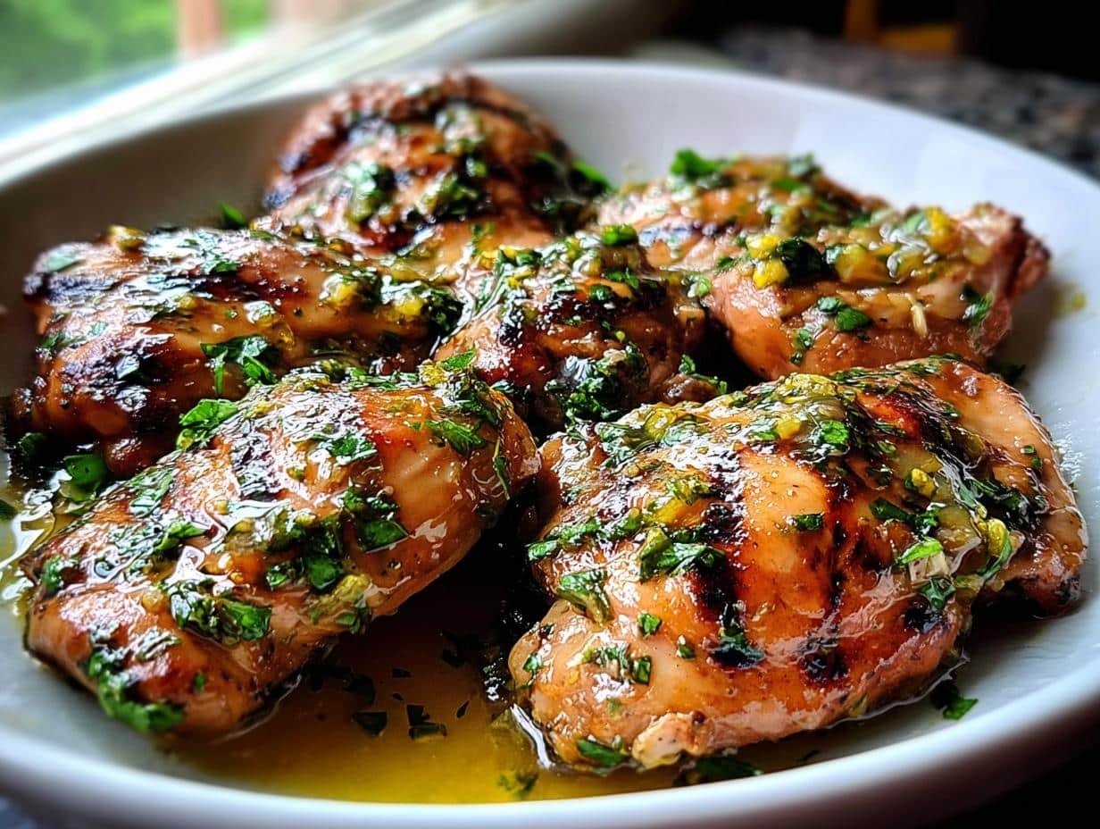 Lemon Ginger Soy Marinated