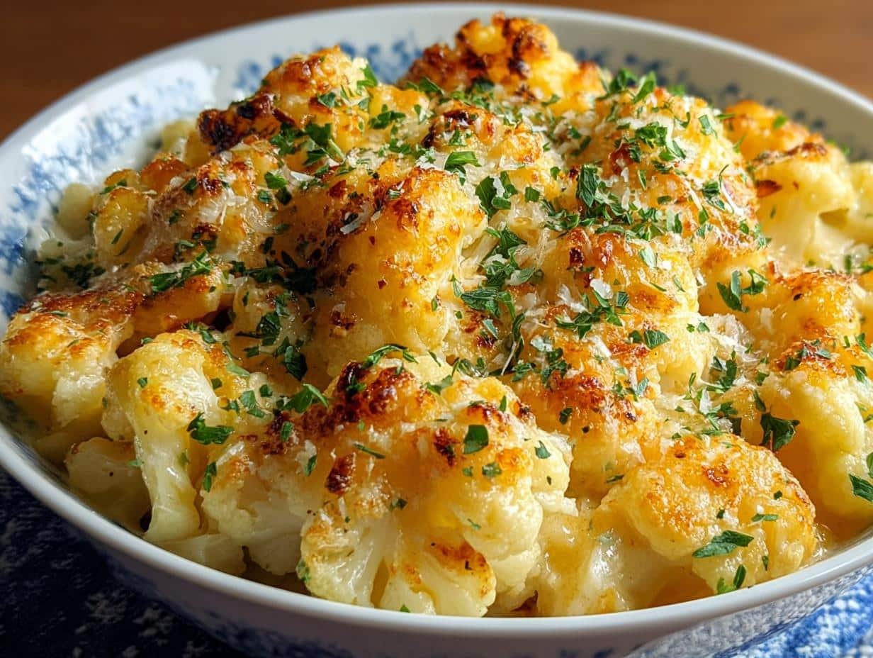 Low Carb Cauliflower Mac: Cheesy 5-Minute Magic - Low Carb Cauliflower Mac - additional detail