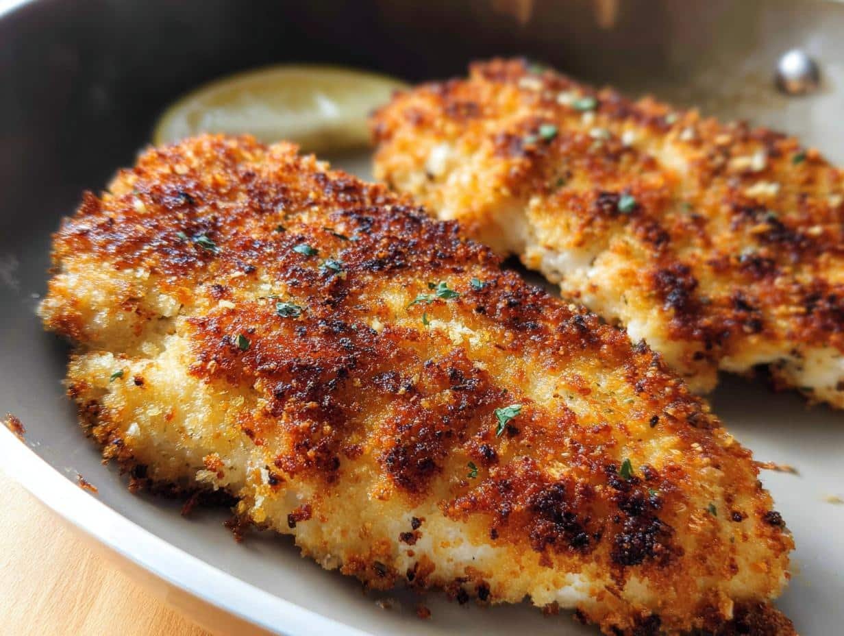 Parmesan Crusted Chicken: 1 Glorious Recipe - Parmesan Crusted Chicken - additional detail