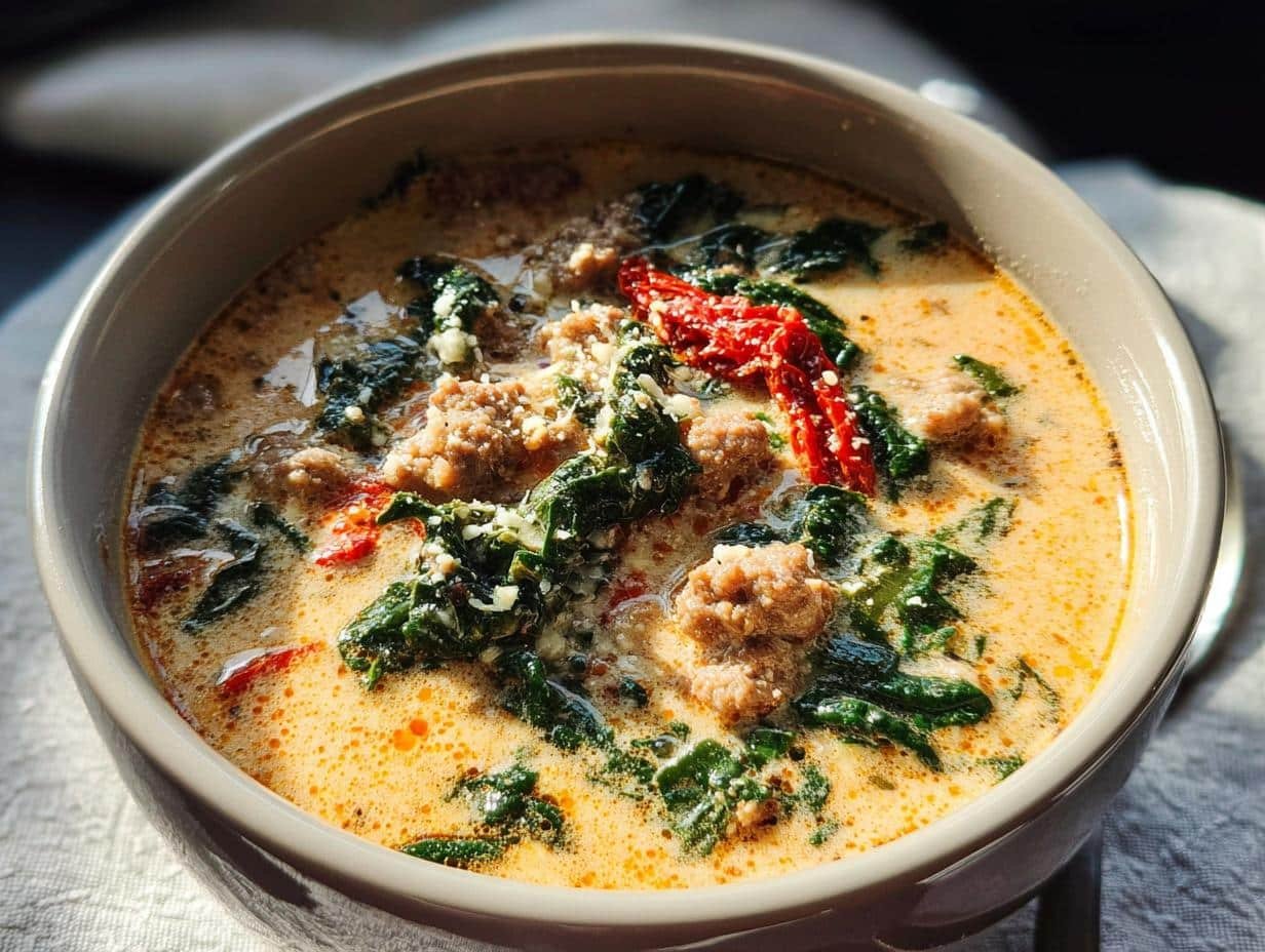 Pot Keto Tuscan Soup: Amazing 30-Min Recipe - Pot Keto Tuscan Soup - additional detail