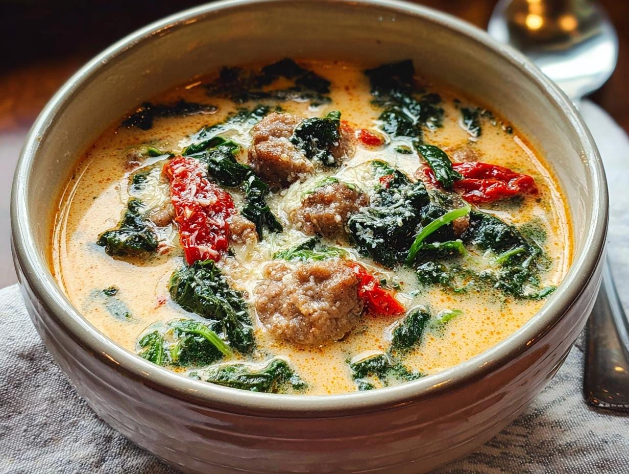 Pot Keto Tuscan Soup