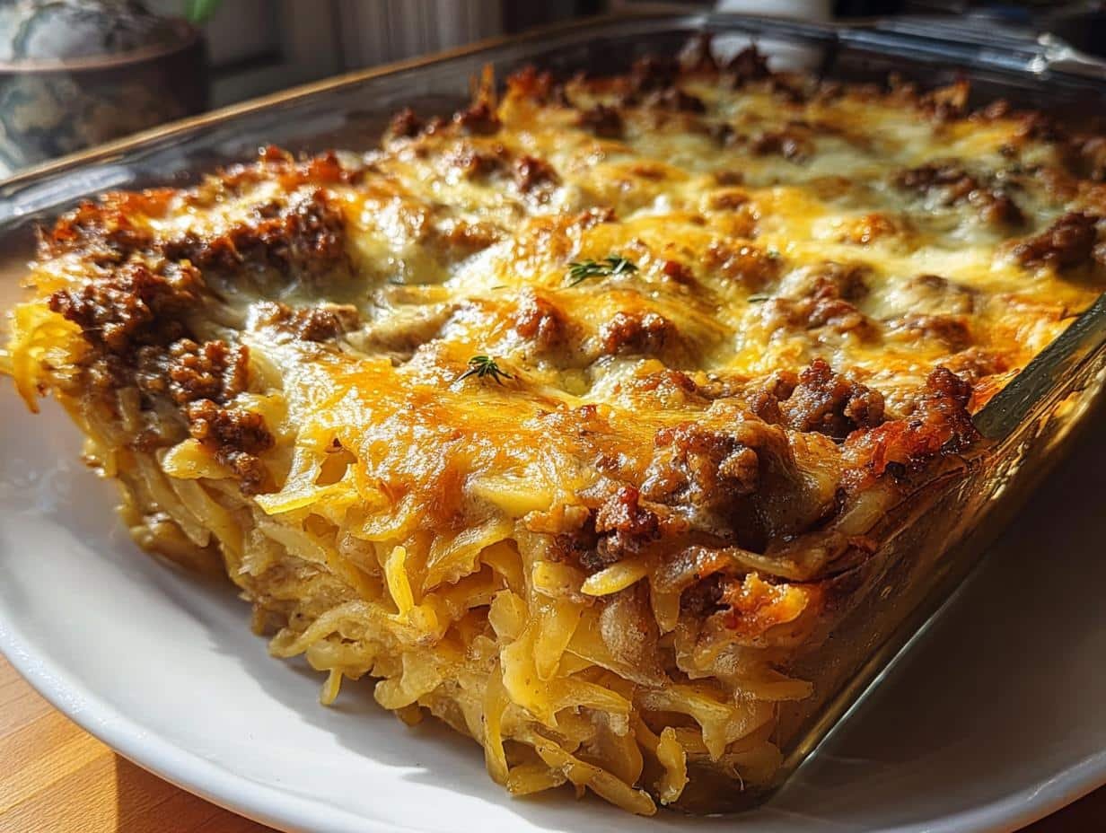 Amazing Sauerkraut Casserole: 15 Min Prep - Sauerkraut Casserole - additional detail