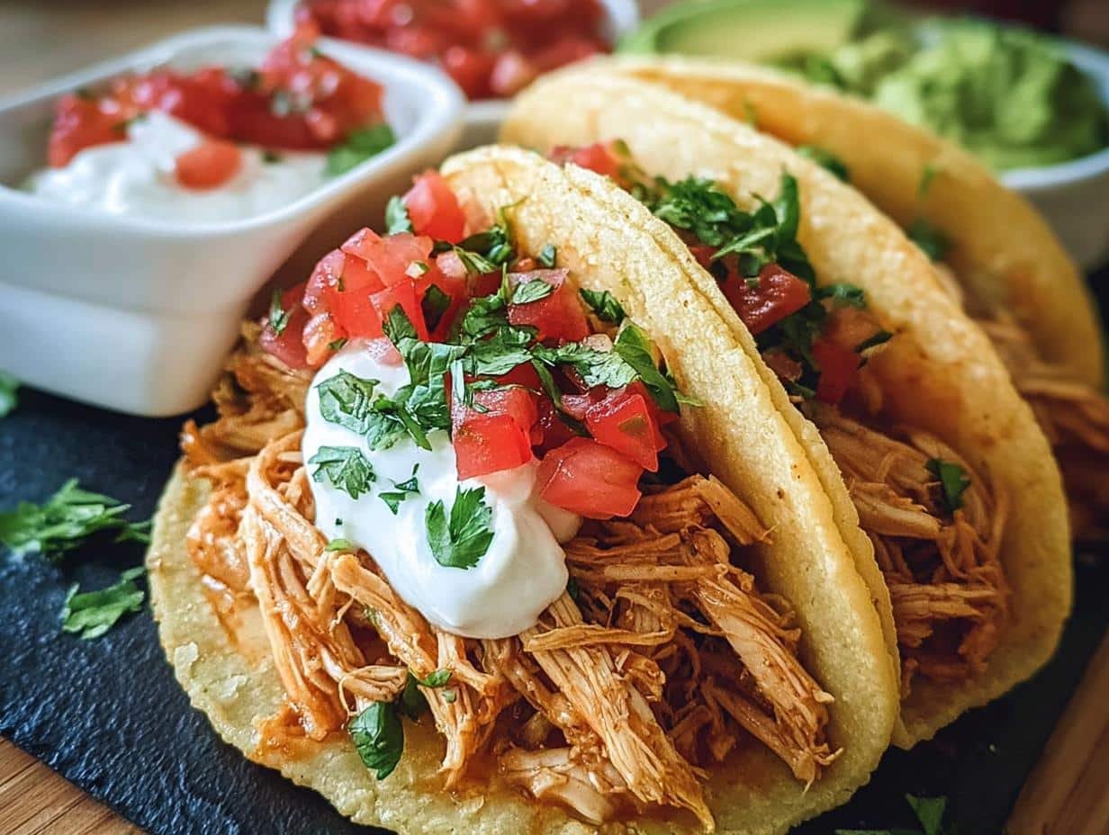 Slow Cooker Chicken Tacos: 2 LB Magic - Slow Cooker Chicken Tacos - additional detail