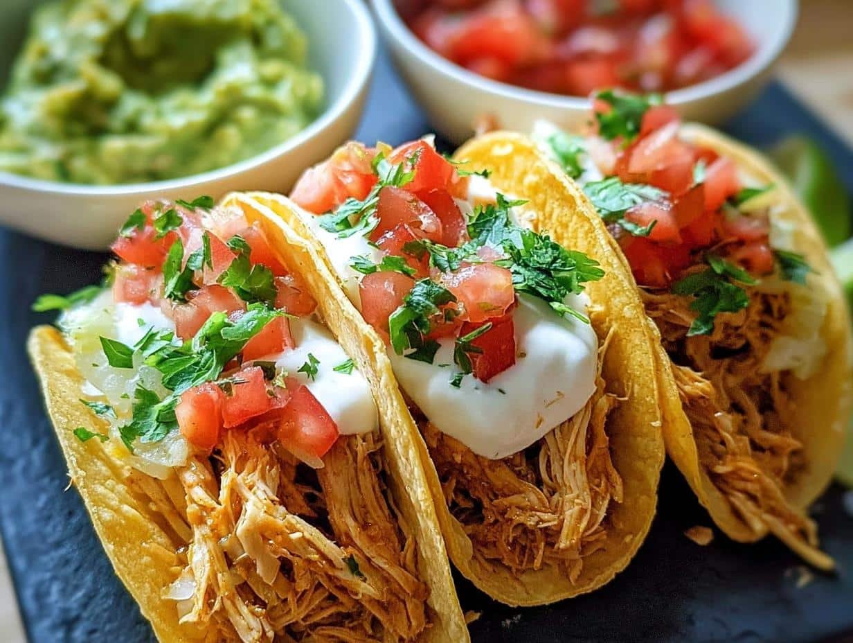 Slow Cooker Chicken Tacos