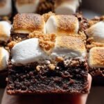 Smores Brownies Vanilla Bean
