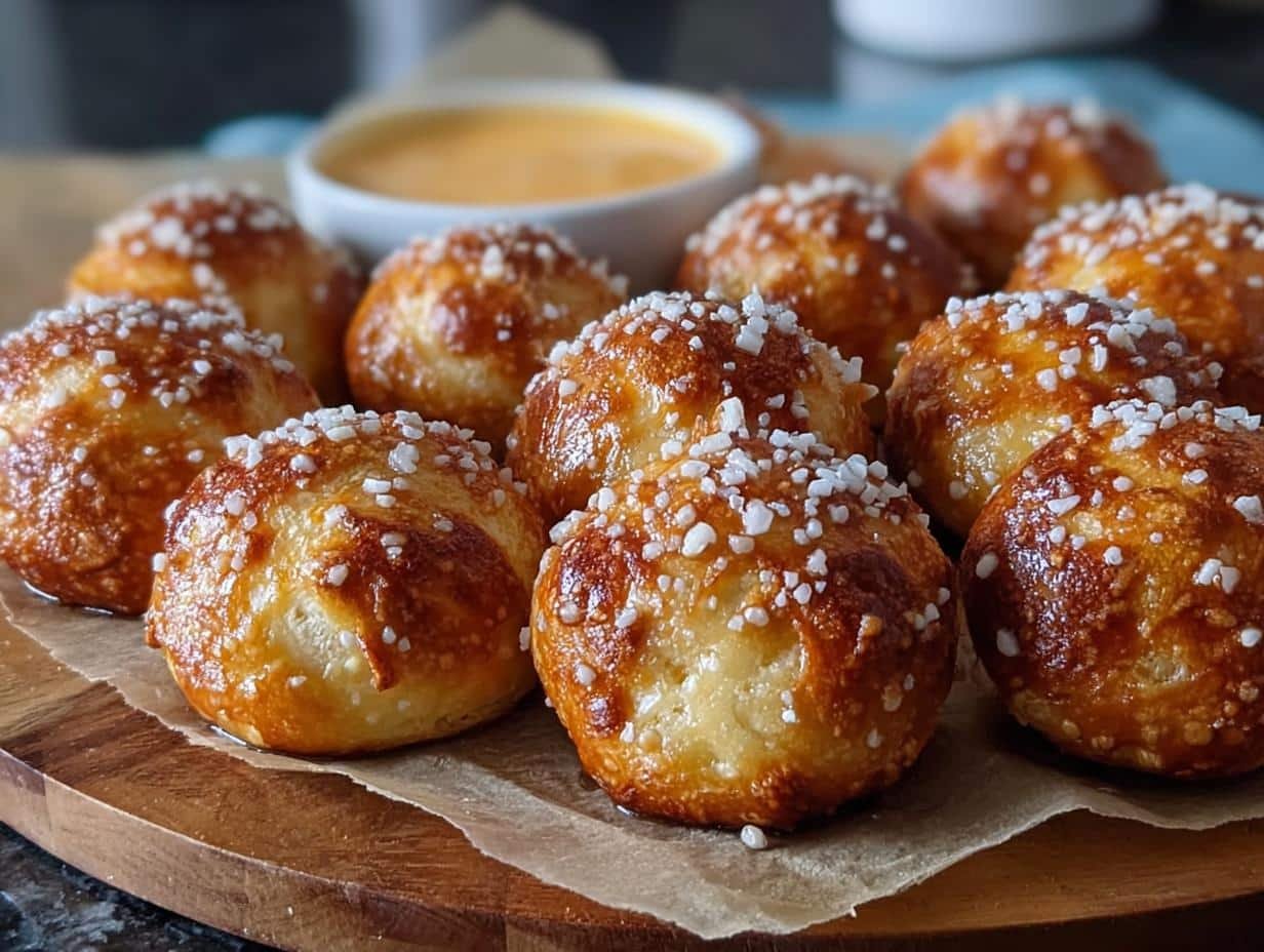 Soft Pretzel Bites: 1 amazing dough recipe - Soft Pretzel Bites - main visual representation