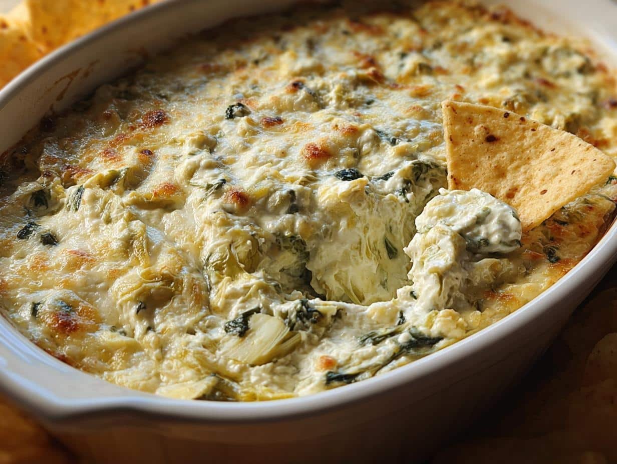 Spinach Artichoke Dip - detail 1