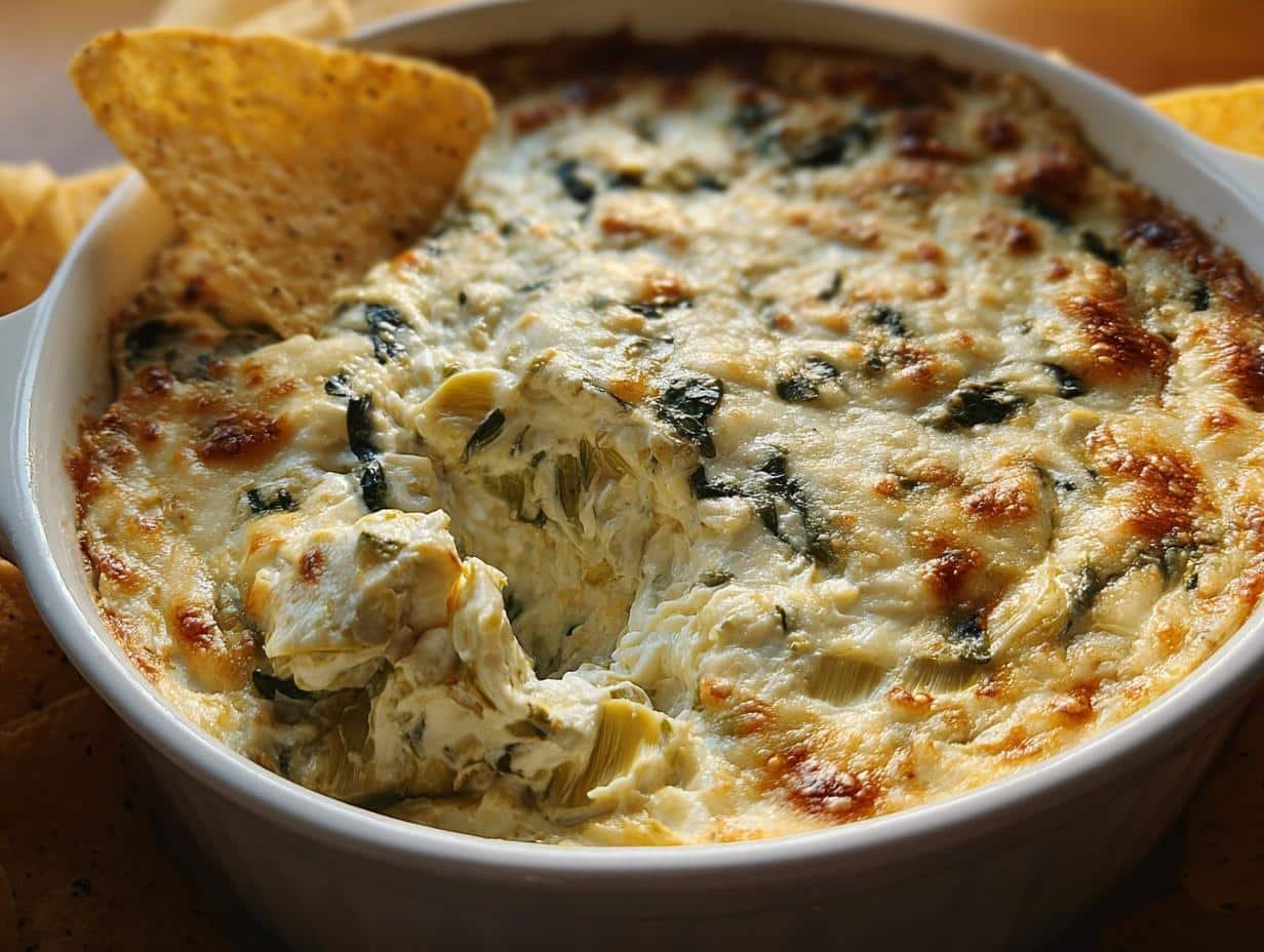 Spinach Artichoke Dip - detail 2