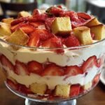 Strawberry Trifle Pound Cake