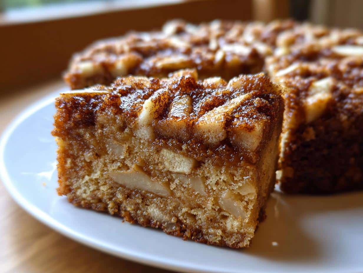 Swedish Apple Cake - detail 1