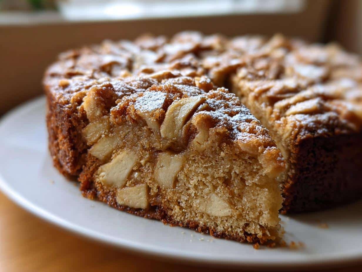 Swedish Apple Cake - detail 2