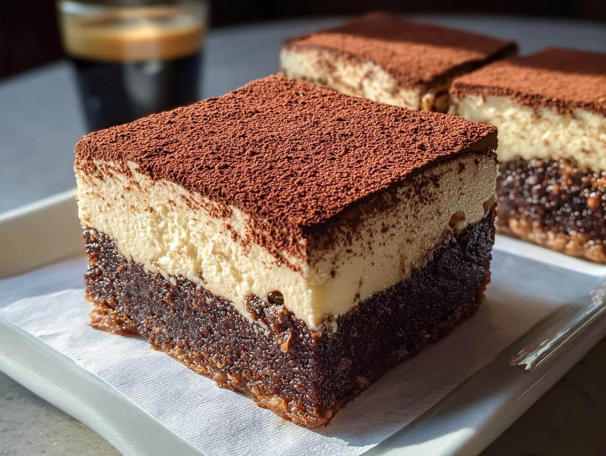 Tiramisu Brownies Incredible You