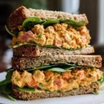 Vegan Buffalo Chickpea Salad