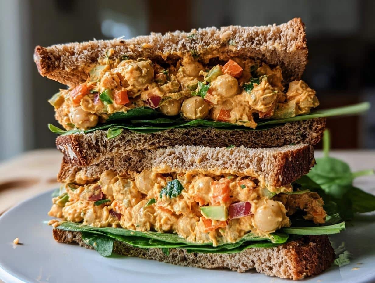 Spicy Vegan Buffalo Chickpea Salad: 10-Min Magic - Vegan Buffalo Chickpea Salad - additional detail