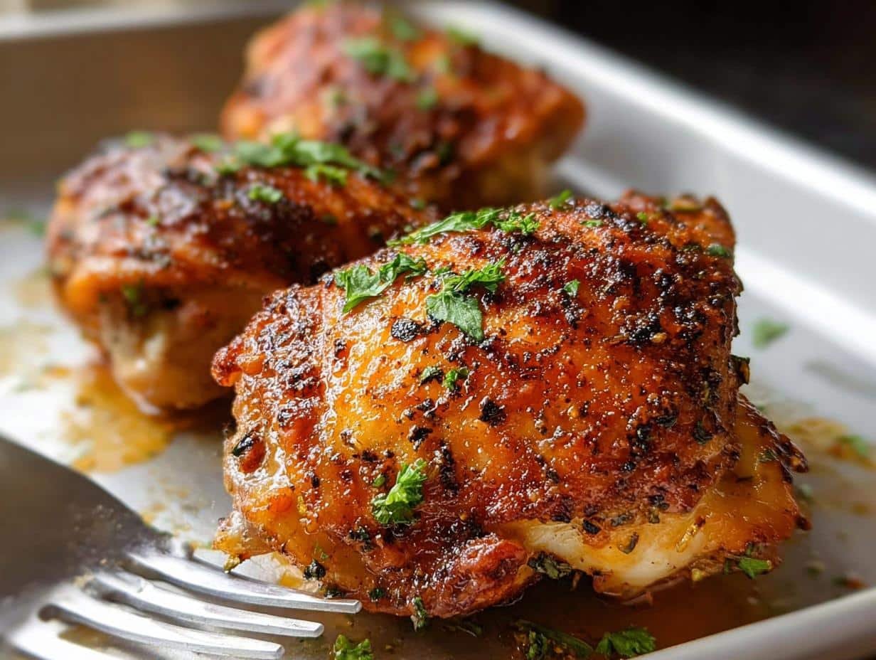 Baked Chicken Thighs