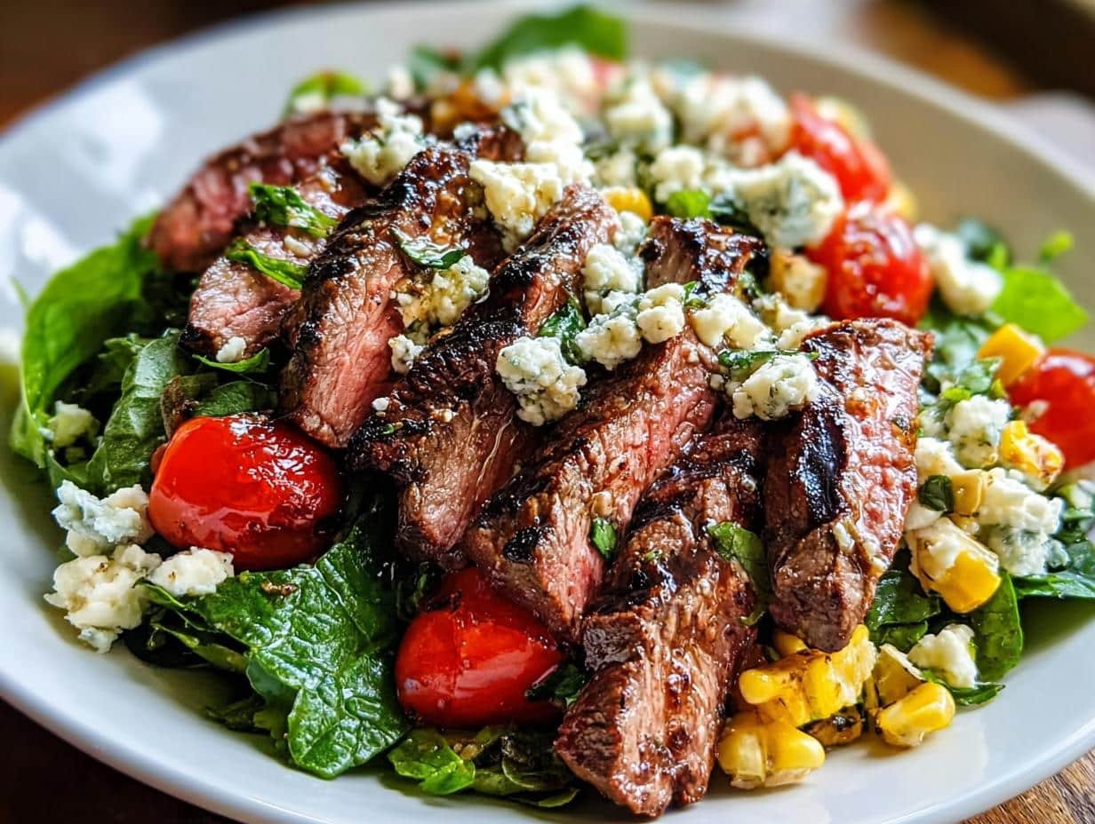 Balsamic Steak Gorgonzola Salad