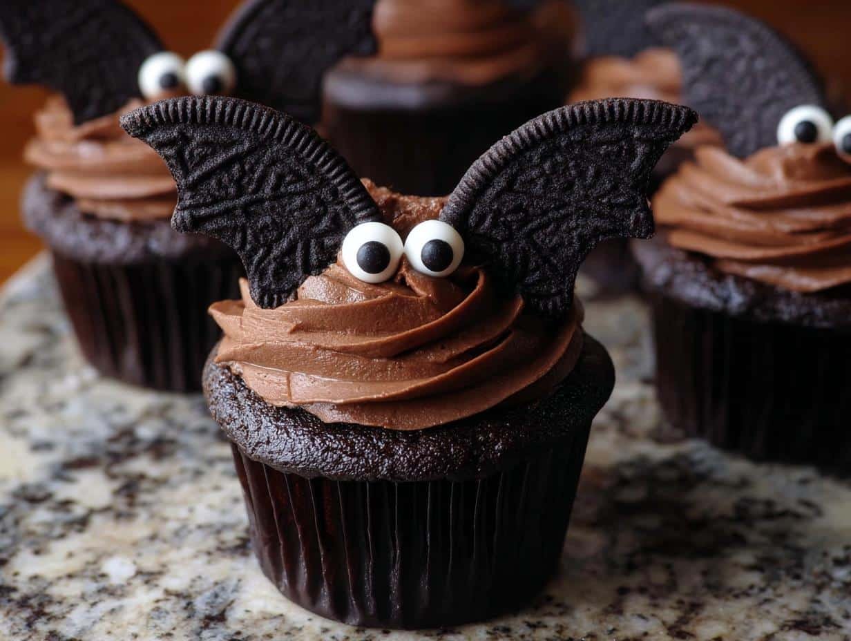 Bat Cupcakes
