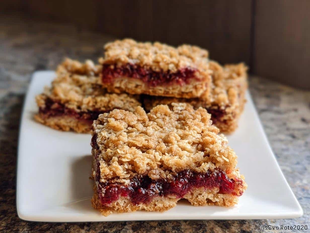 Berry Oat Bars