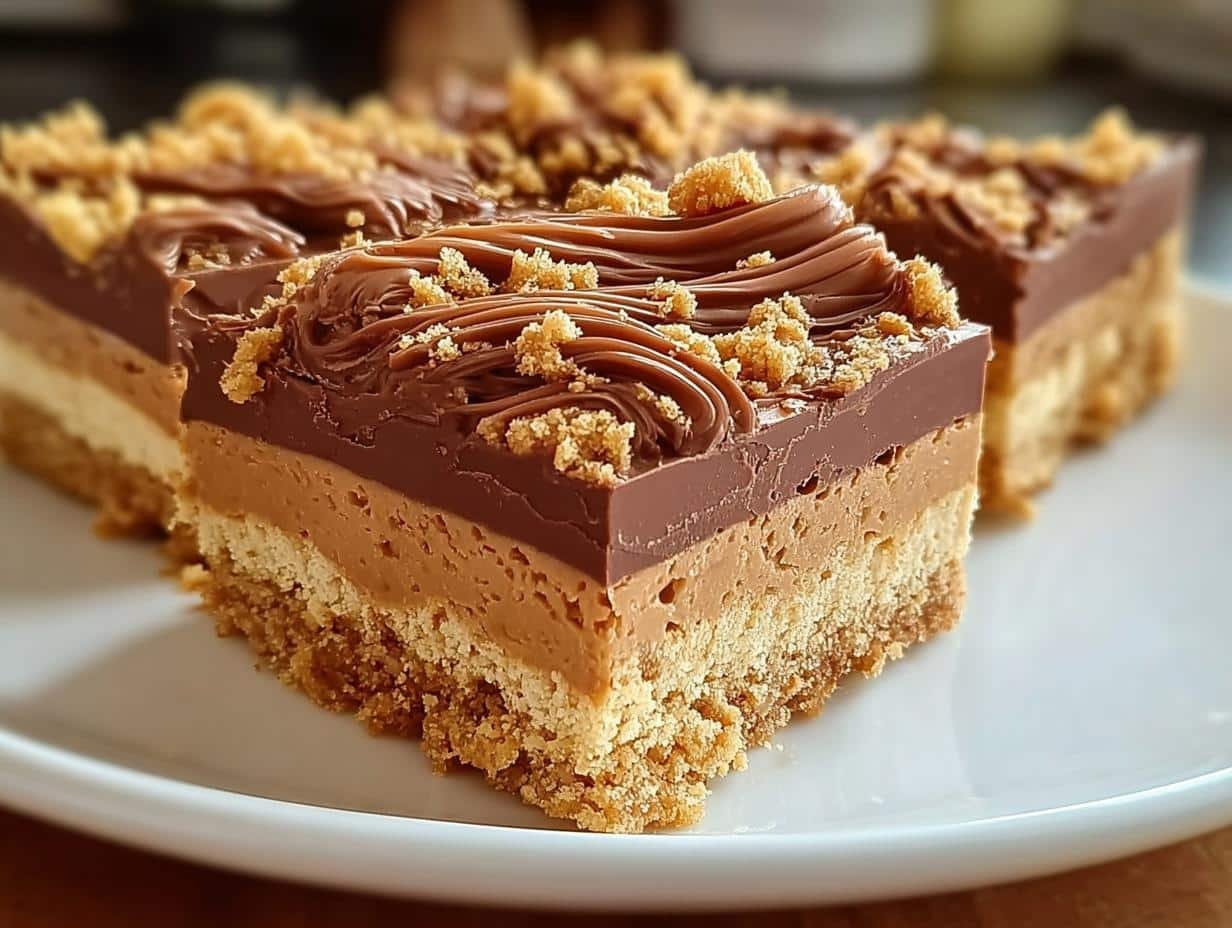 Biscoff Millionaires Traybake Delight: 1 Heavenly Recipe - Biscoff Millionaires Traybake Delight - main visual representation