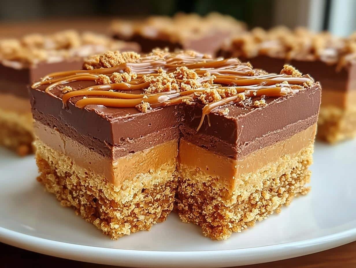 Biscoff Millionaires Traybake Delight: 1 Heavenly Recipe - Biscoff Millionaires Traybake Delight - additional detail