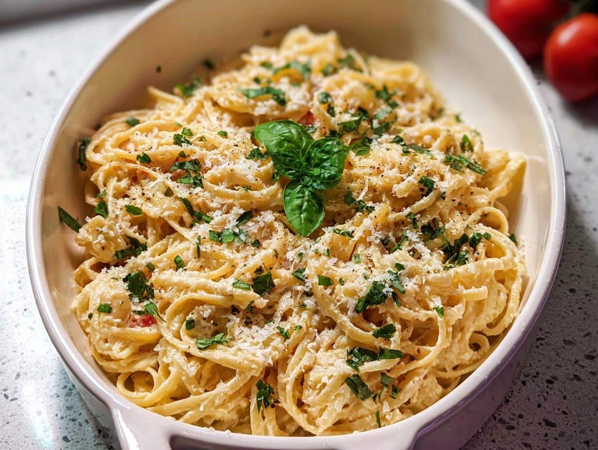 Boursin Cheese Pasta: 1 Amazing Garlic Herb Dish - Boursin Cheese Pasta - additional detail