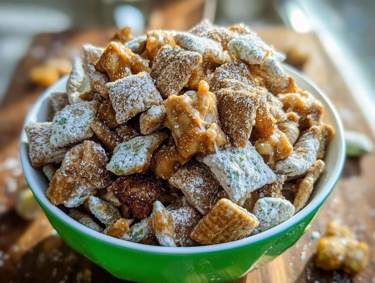 Caramel Apple Puppy Chow