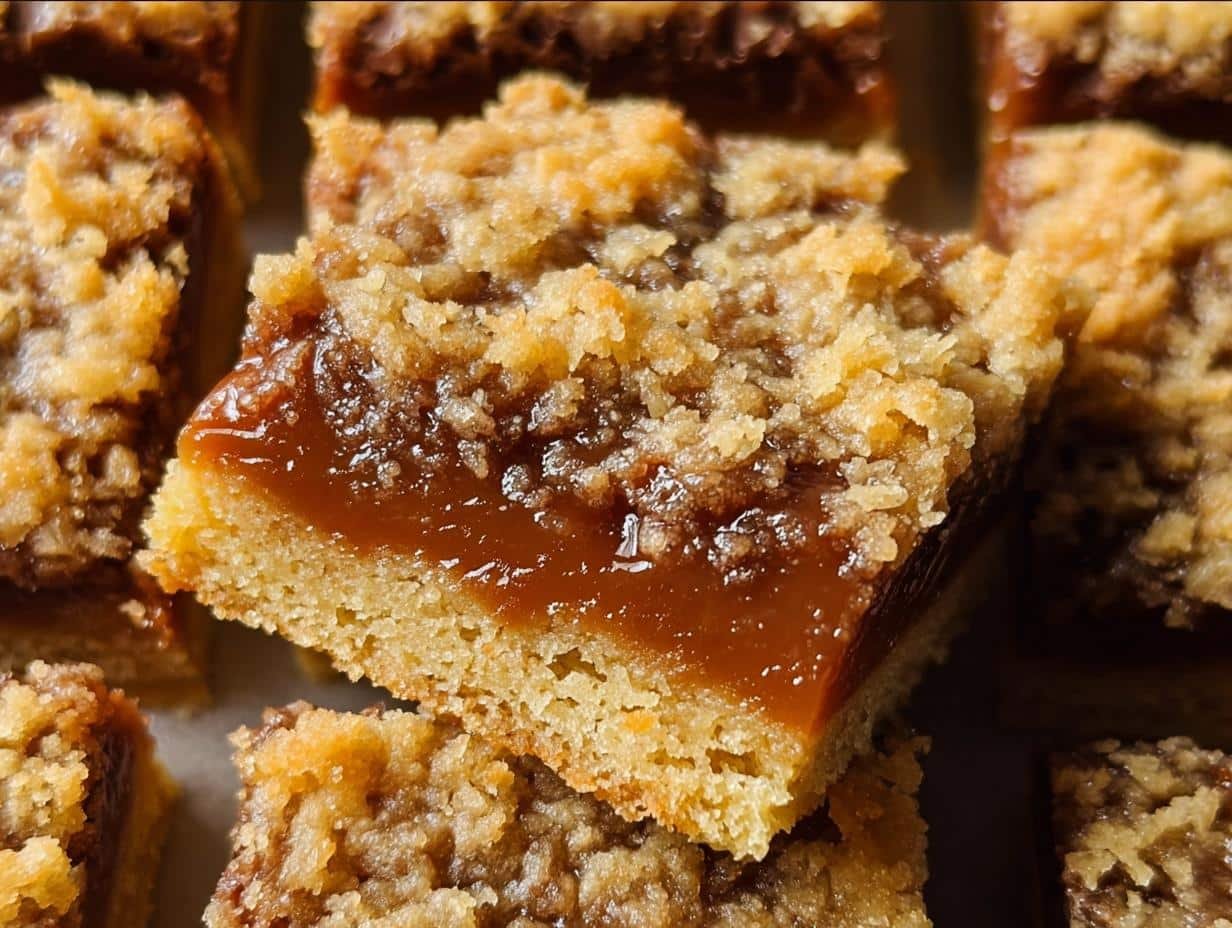 Caramel Cookie Bars