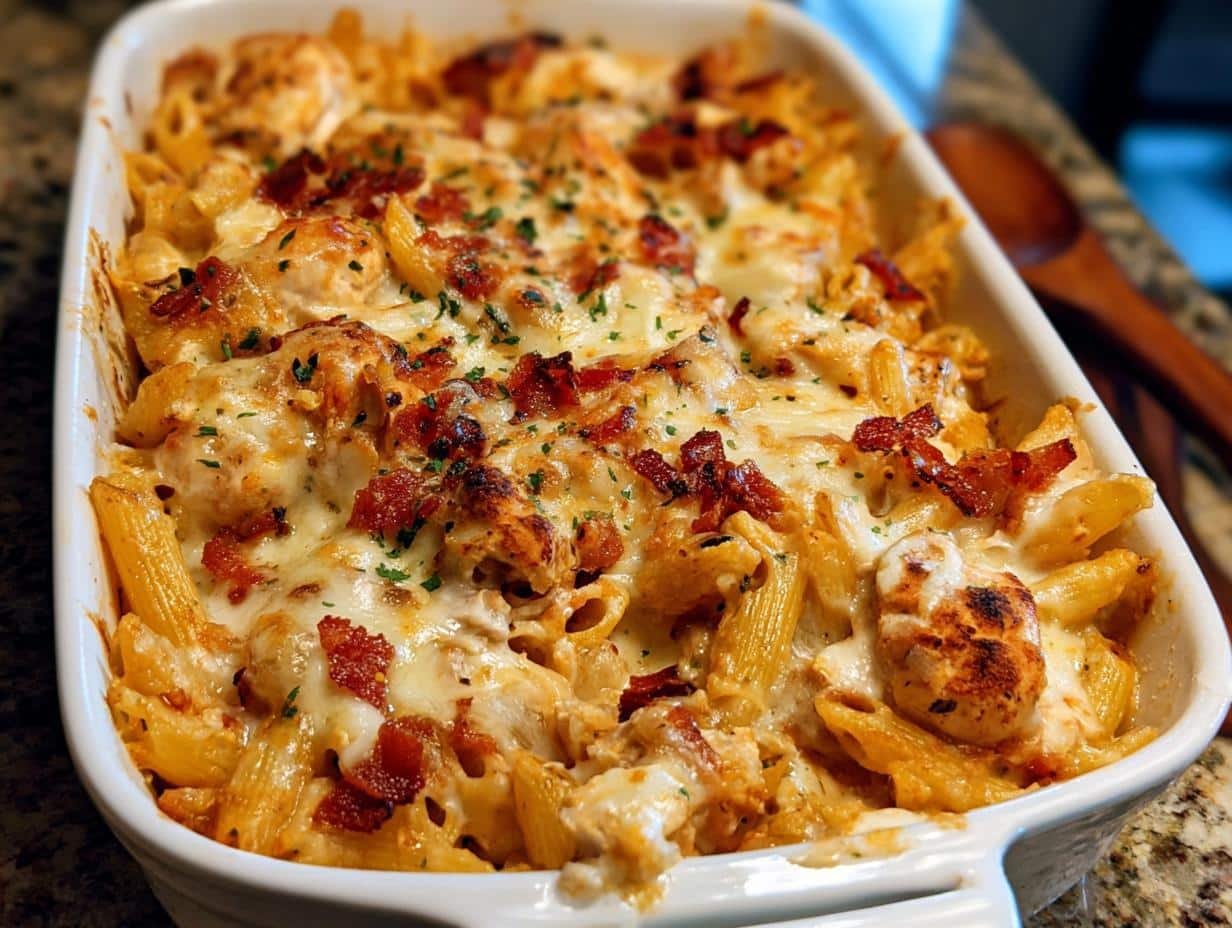Cheesy Pasta Bake Chicken: 20-Min Comfort - Cheesy Pasta Bake Chicken - additional detail
