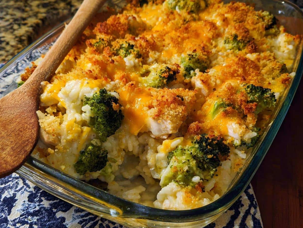 Amazing Chicken Broccoli Rice Casserole Perfection - Chicken Broccoli Rice Casserole - additional detail