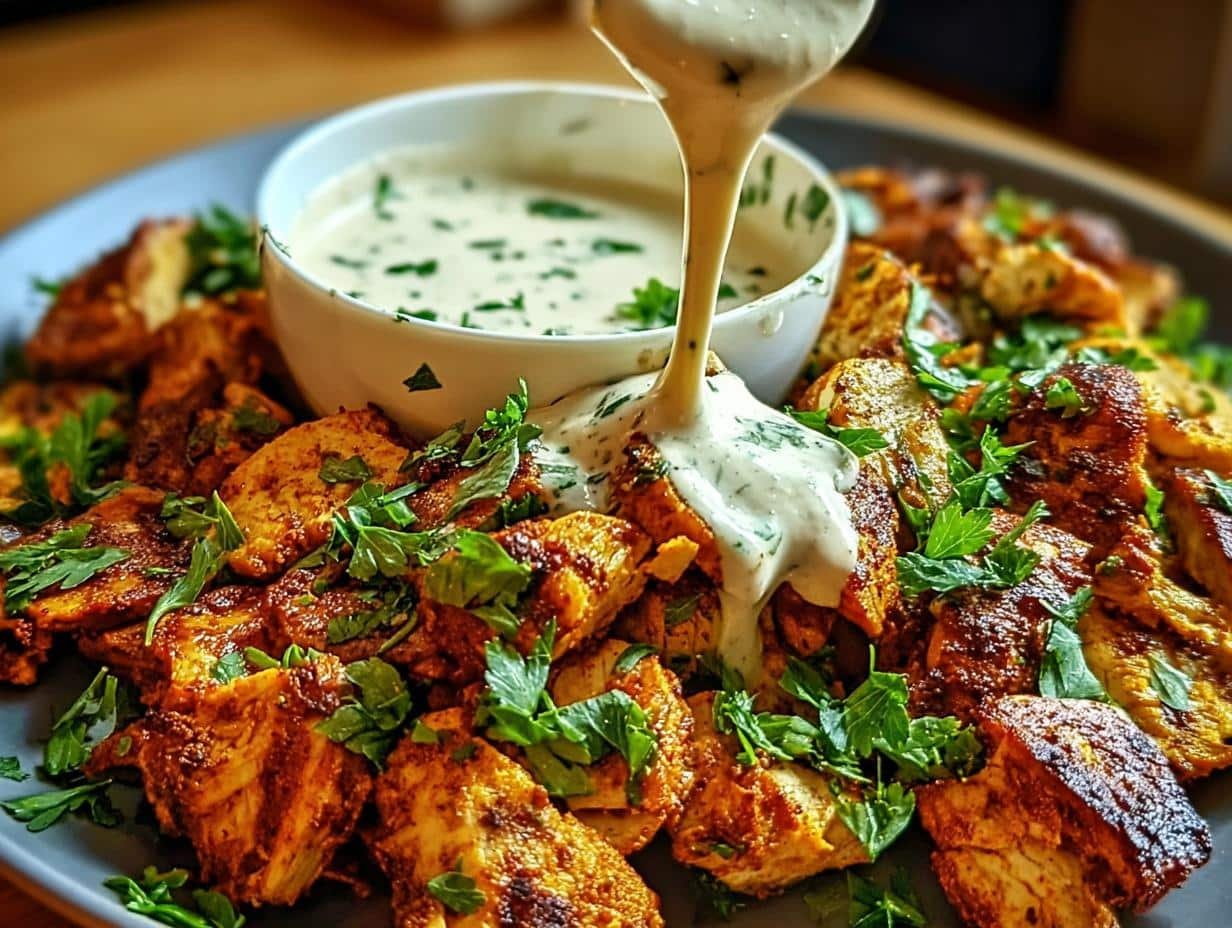 Chicken Shawarma Creamy Garlic: Amazing Flavor - Chicken Shawarma Creamy Garlic - additional detail
