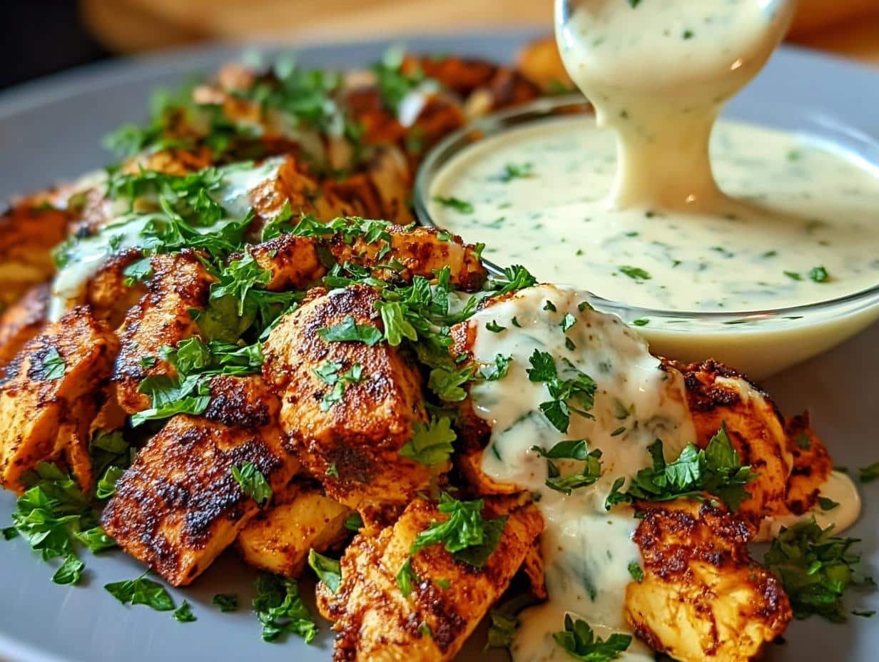 Chicken Shawarma Creamy Garlic