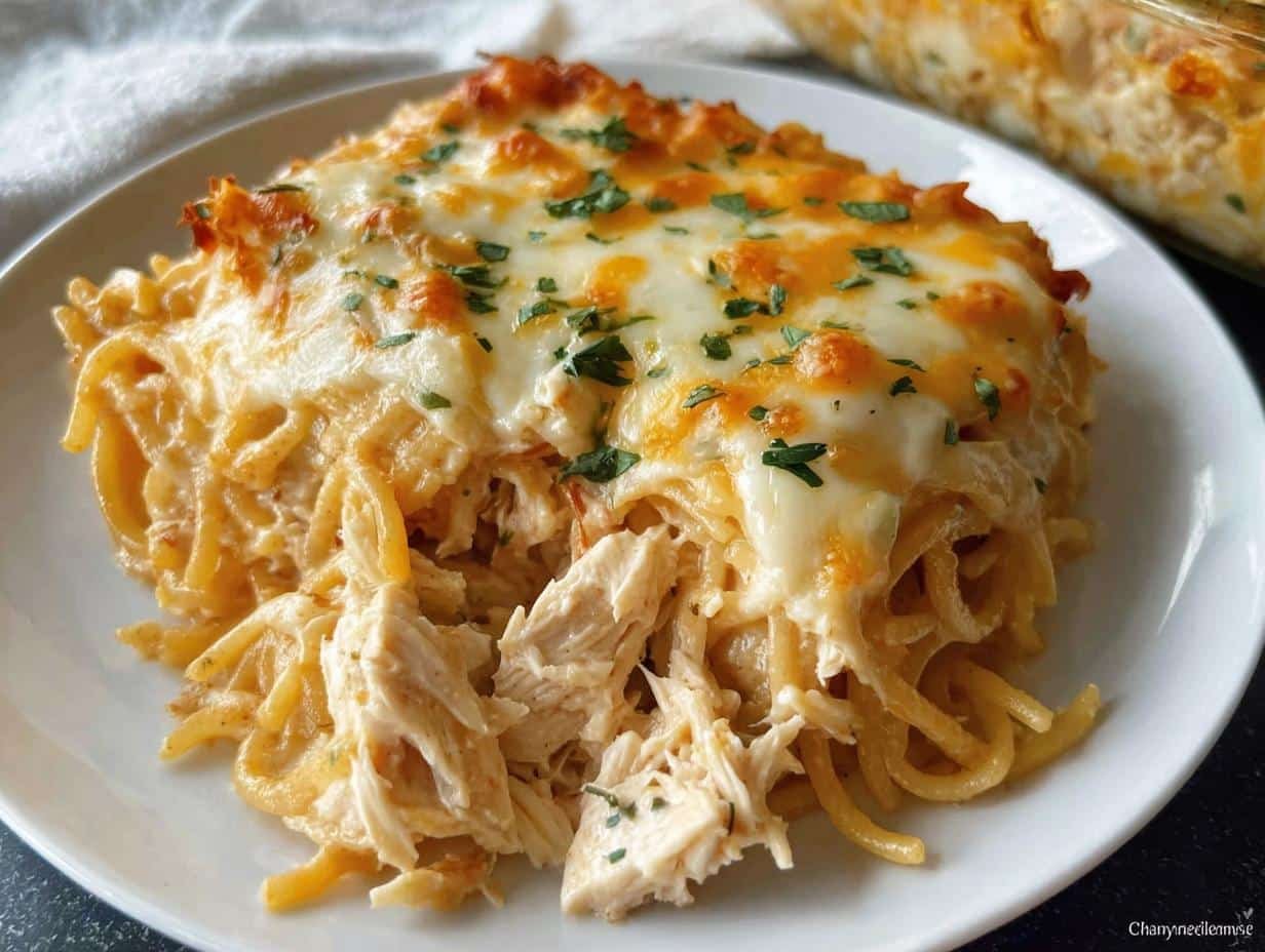 Chicken Spaghetti Casserole