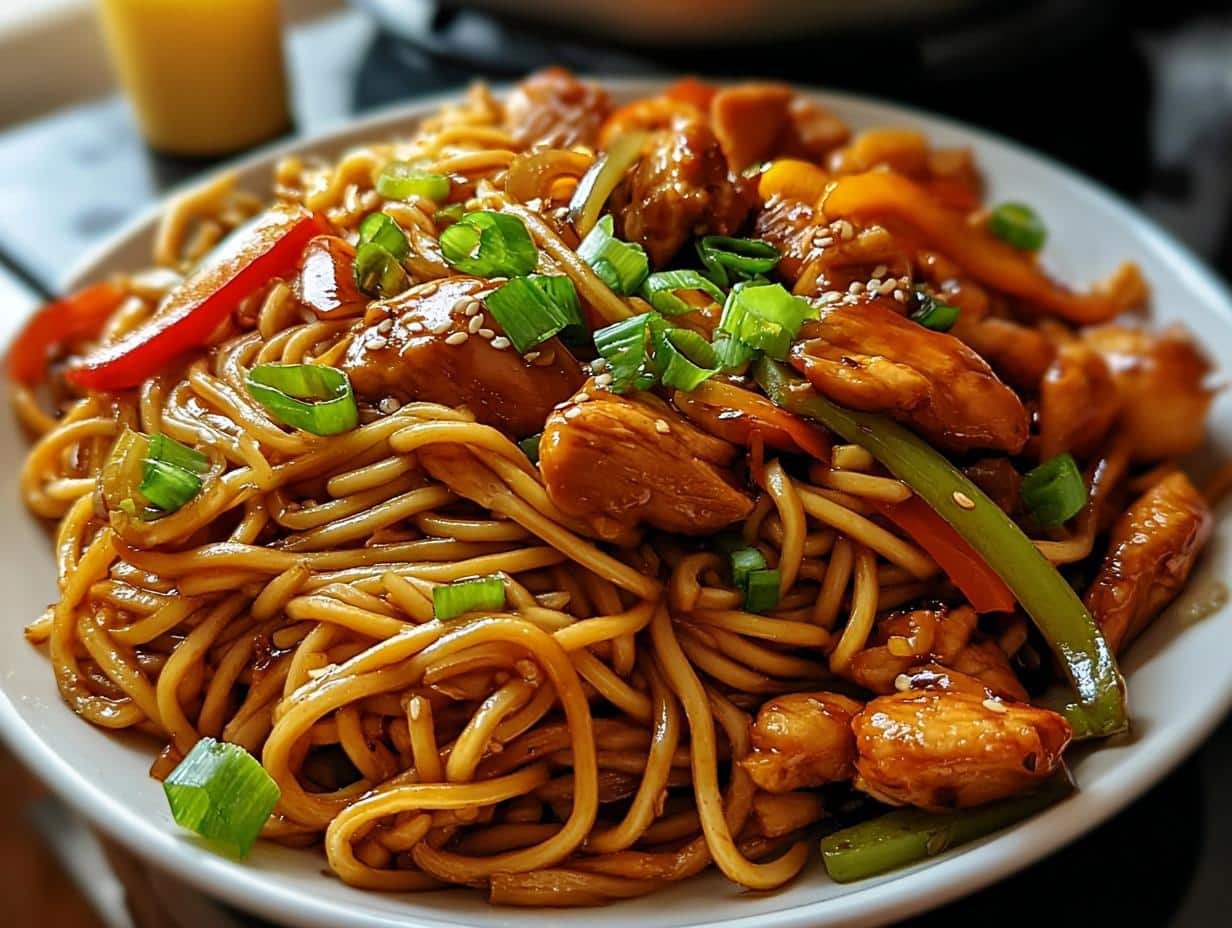 Chicken Teriyaki Noodles: Incredible Flavor - Chicken Teriyaki Noodles Incredible - additional detail