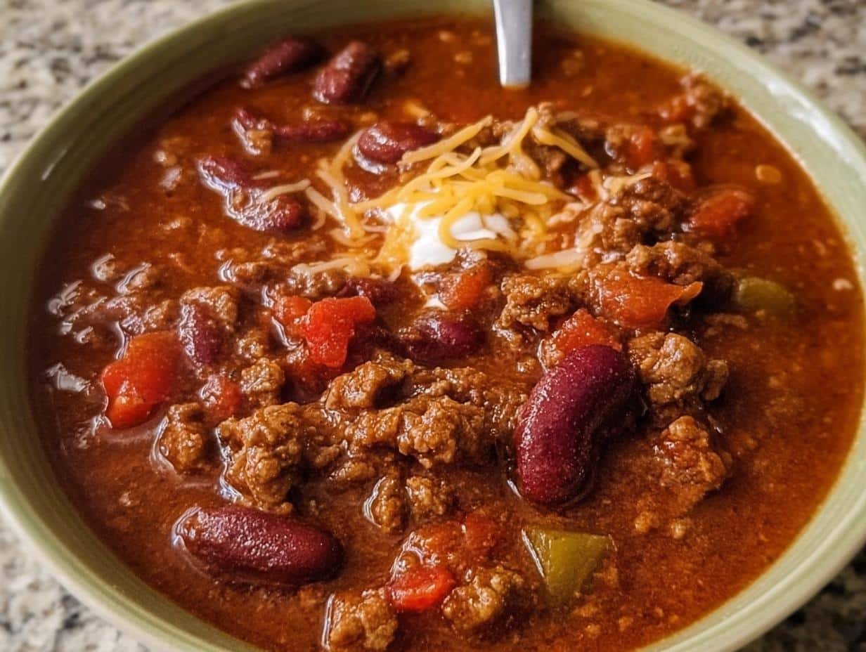 Chili: 1 Hour Comfort Food - Chili - additional detail