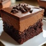 Chocolate Mousse Brownies Incredible