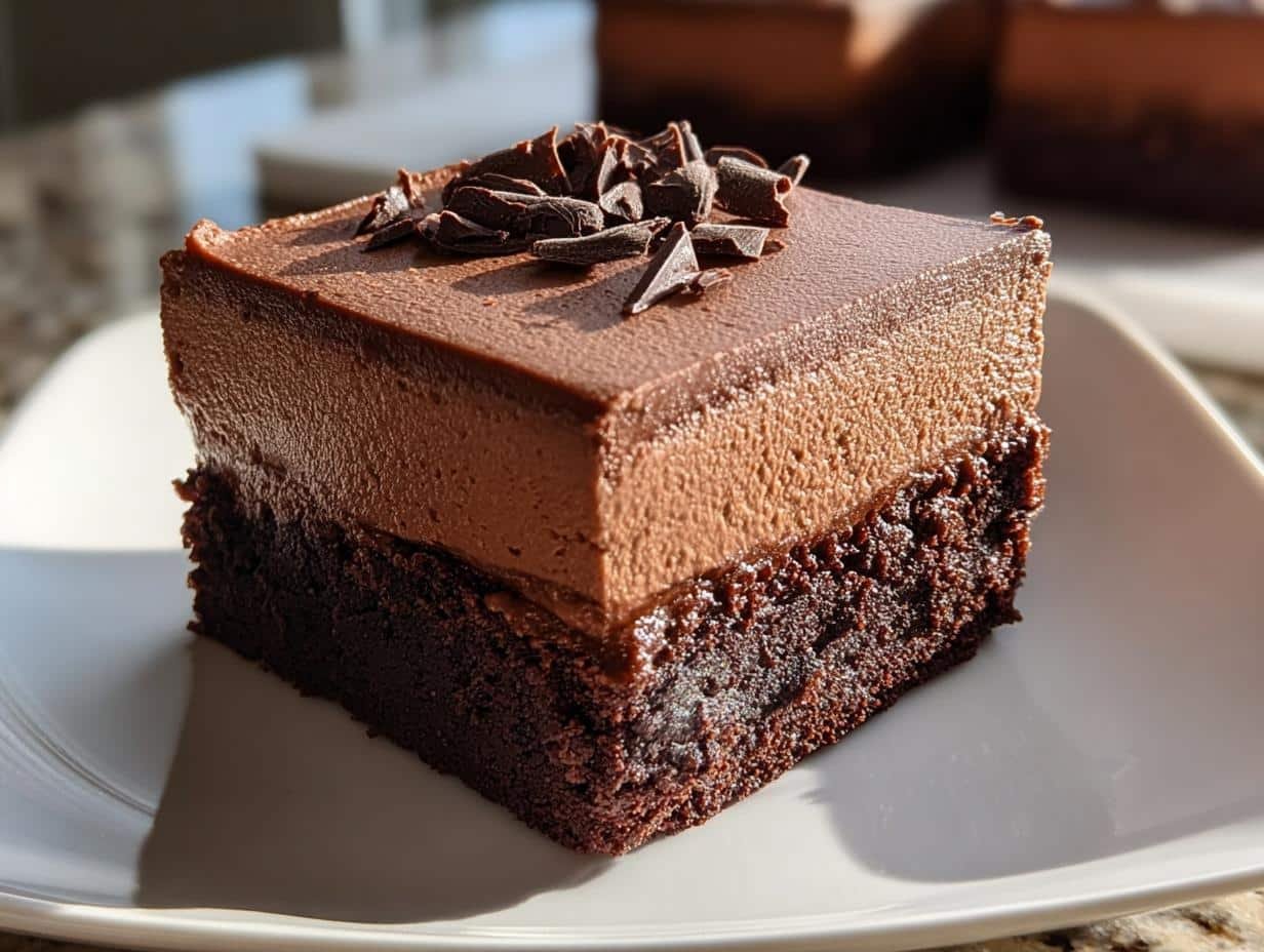 Incredible Chocolate Mousse Brownies: 1 Divine Recipe - Chocolate Mousse Brownies Incredible - additional detail