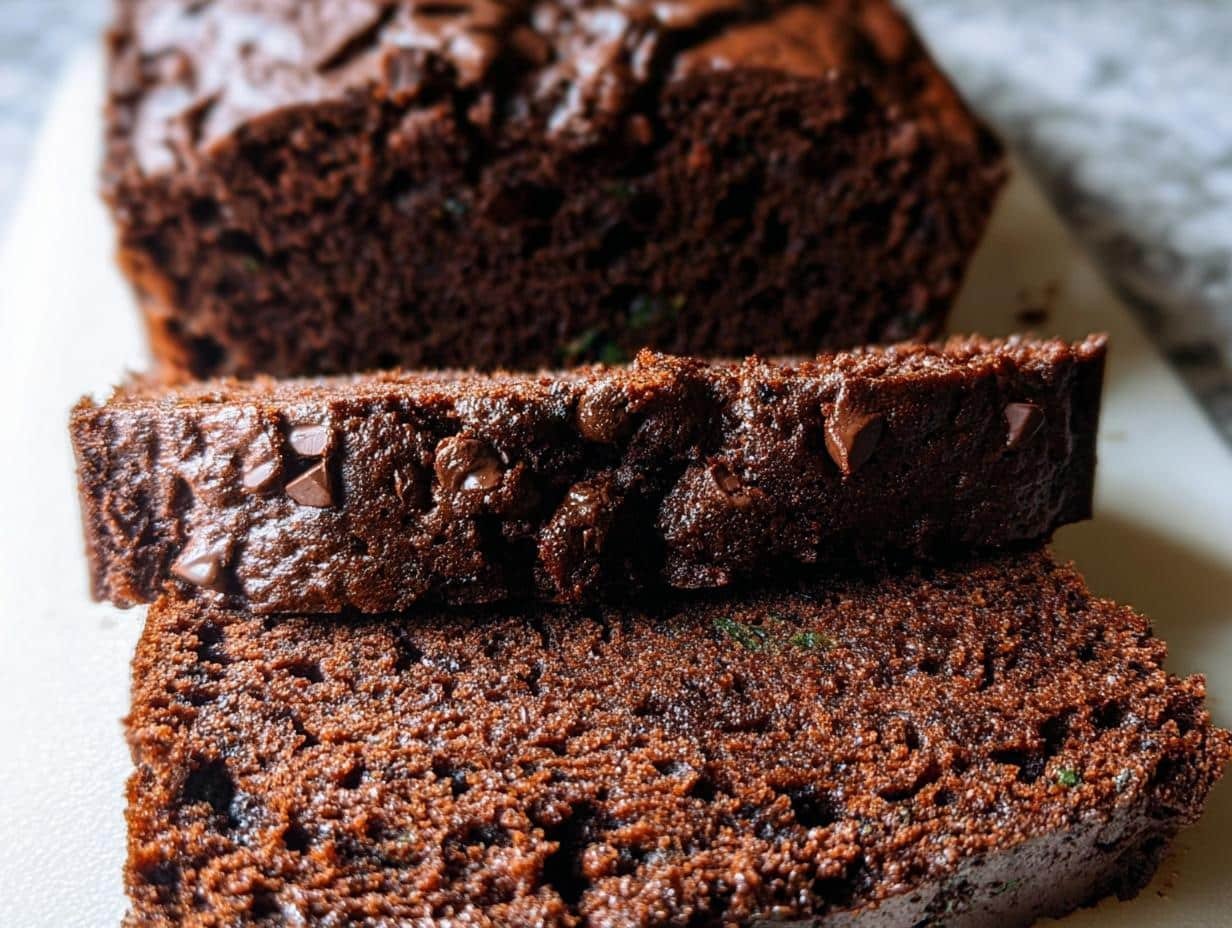 Chocolate Zucchini Bread: 5 Secrets to Moist - Chocolate Zucchini Bread - additional detail