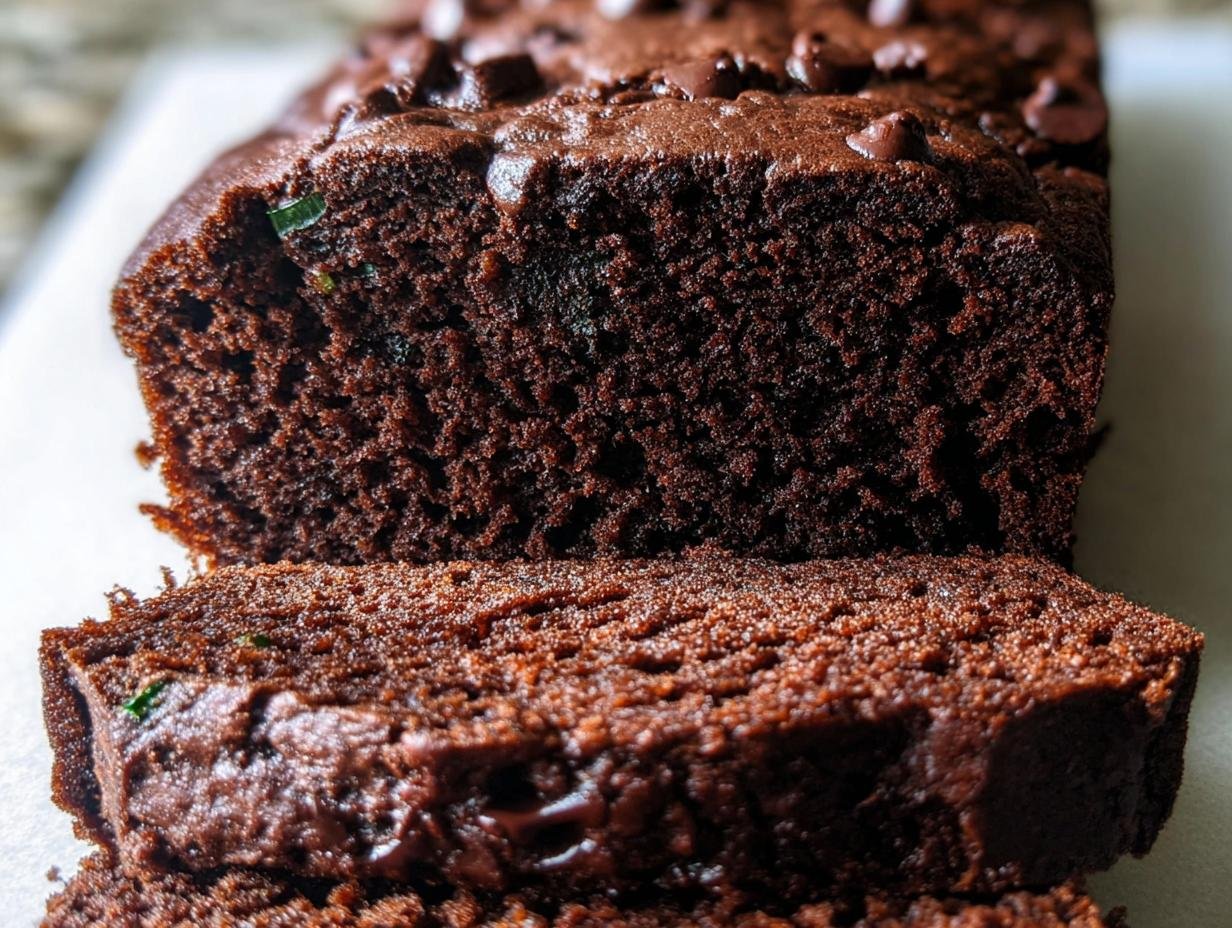 Chocolate Zucchini Bread: 5 Secrets to Moist - Chocolate Zucchini Bread - additional detail