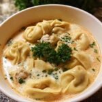 Creamy Tortellini Soup