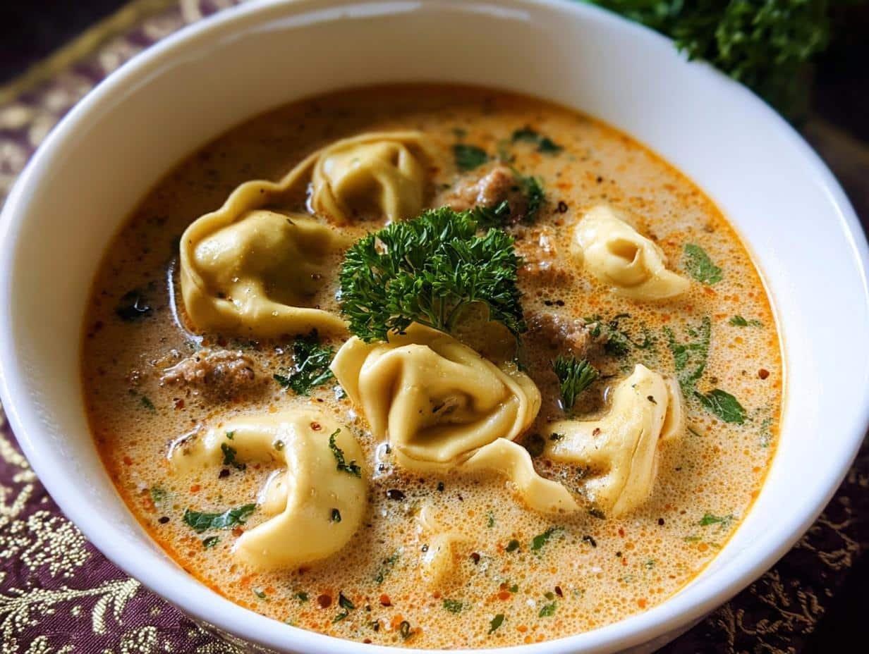 Creamy Tortellini Soup: 4 Secrets to Bliss - Creamy Tortellini Soup - additional detail