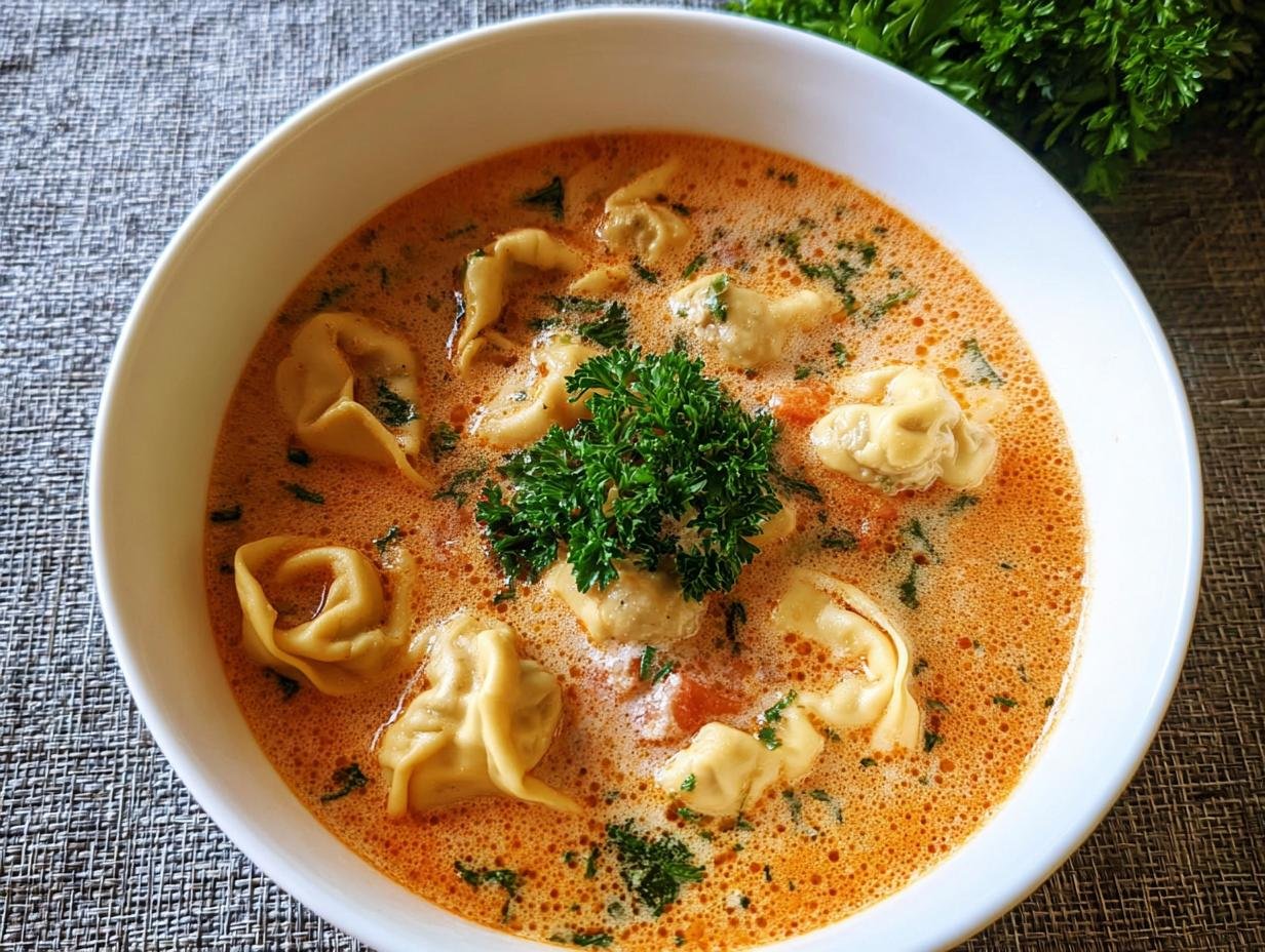 Creamy Tortellini Soup: 4 Secrets to Bliss - Creamy Tortellini Soup - additional detail