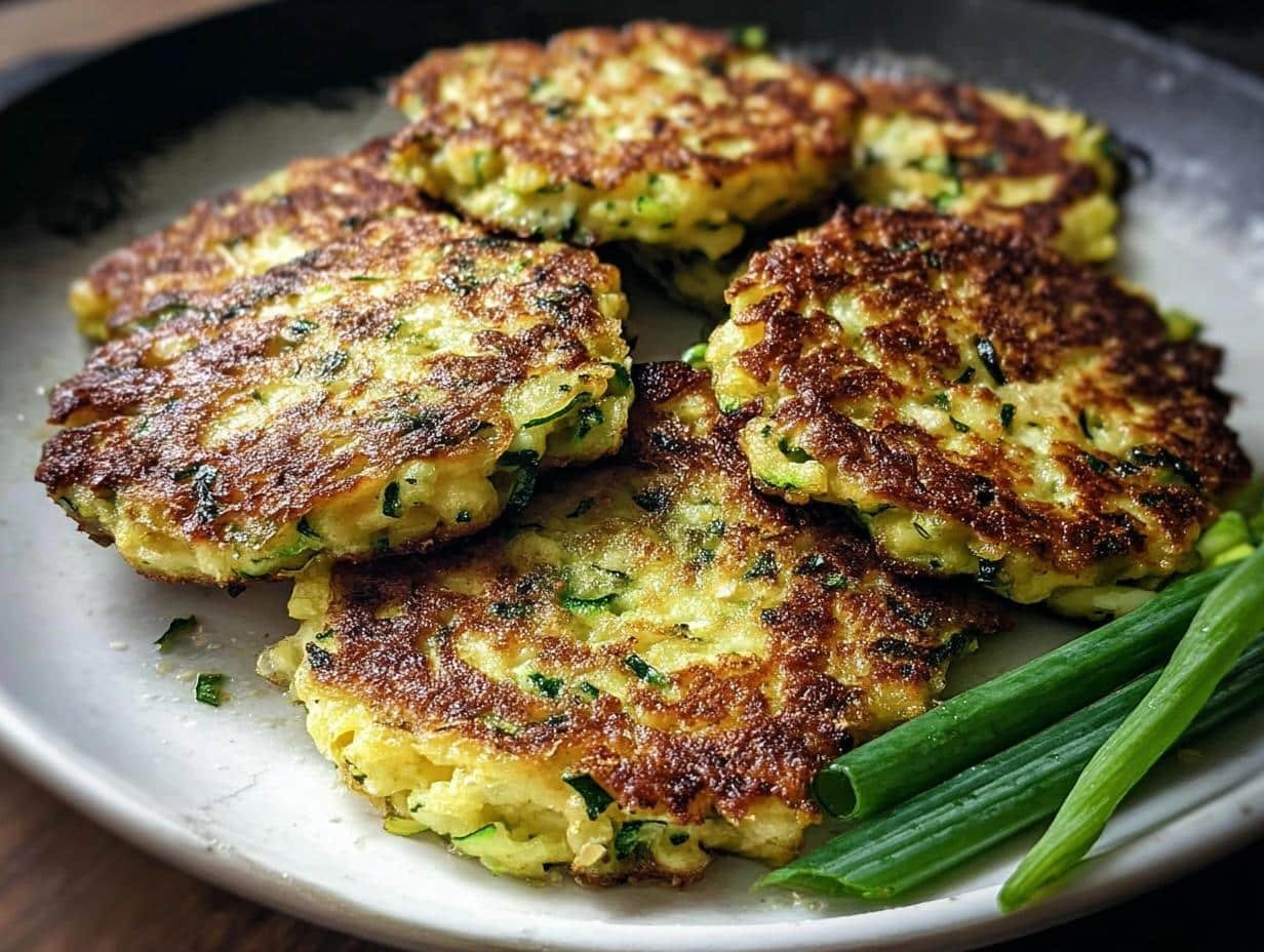 Crispy Zucchini Fritters