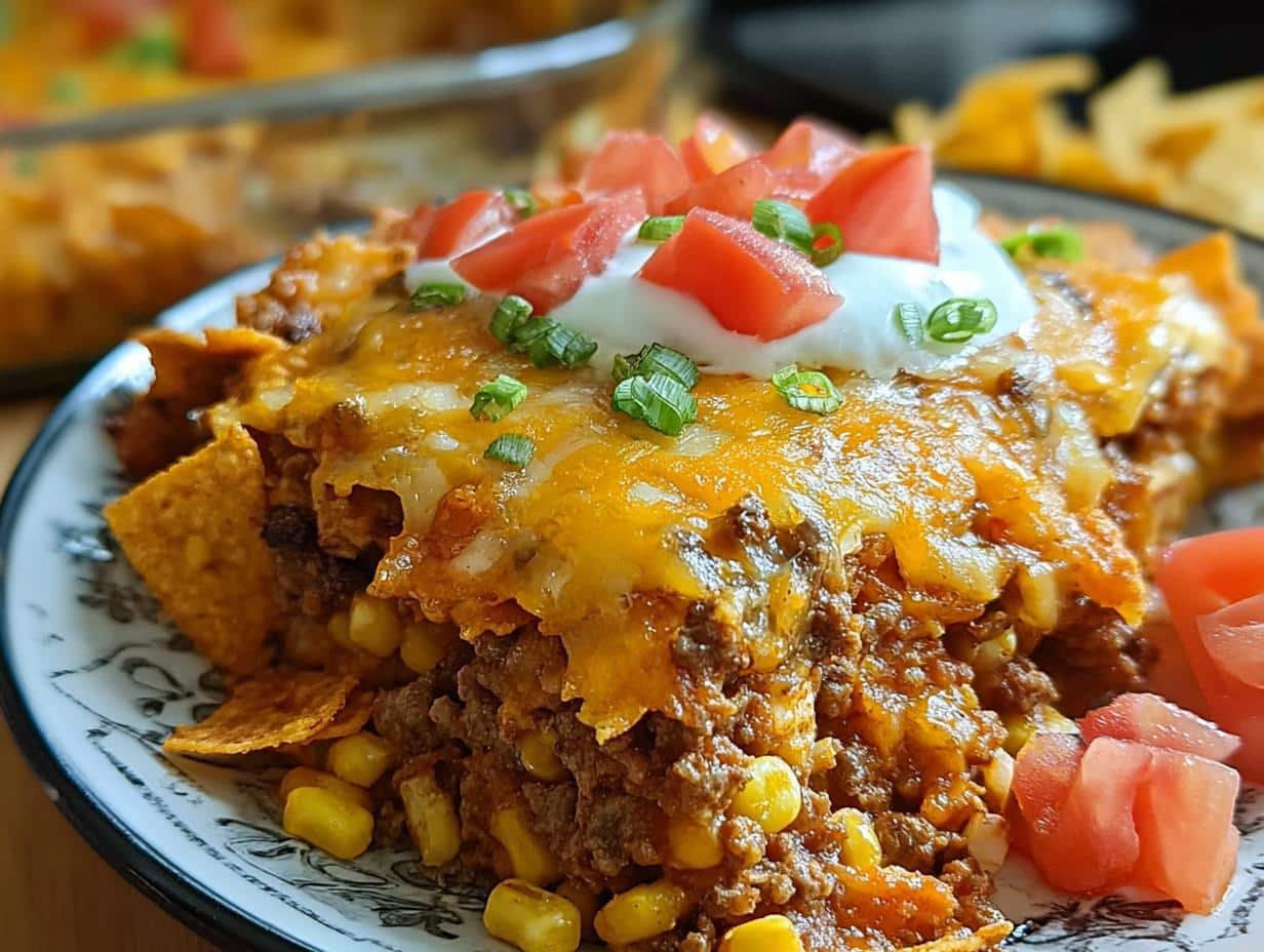 Doritos Taco Casserole Weeknight - additional detail
